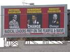 anti-Obama billboard anti-Obama billboard